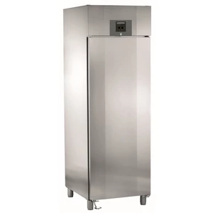 Mélyhűtőszekrény GN 2/1 ventillációs hűtéssel nemesacél belső burkolattal Mélyhűtőszekrény GN 2/1 ventillációs hűtéssel nemesacél belső burkolattal