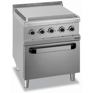 Rozsdamentes modul elektromos főzőlap sütővel