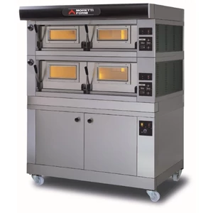 Rozsdamentes elektromos moduláris sűtő dombornyomott sűtőfelülettel pékségeknek