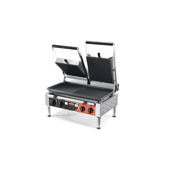 Rozsdamentes dupla kontakt grill